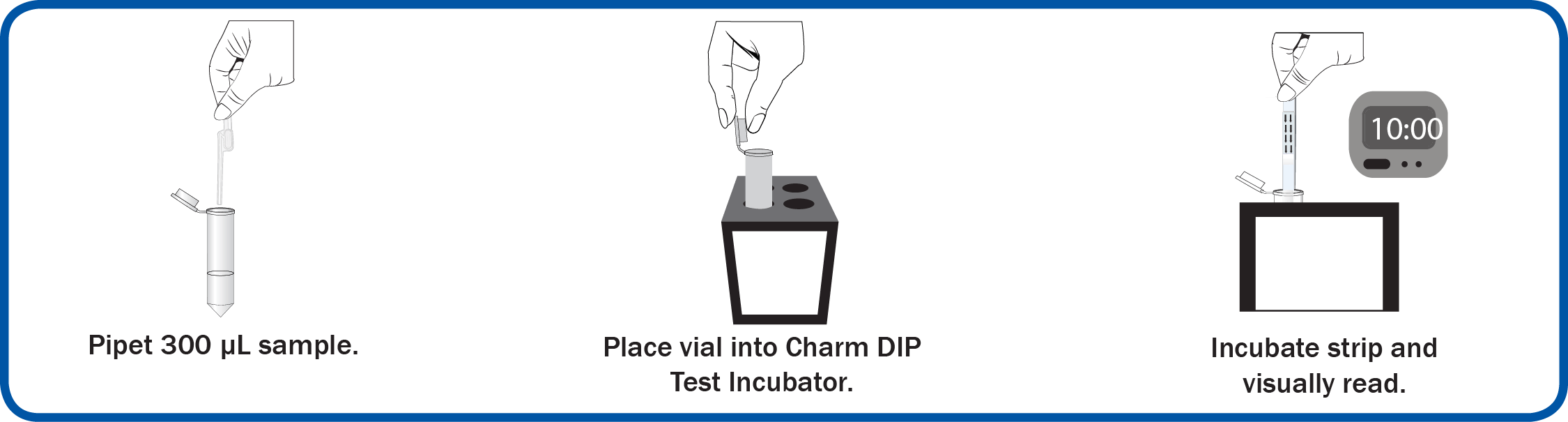 Charm DIP Test and Incubator